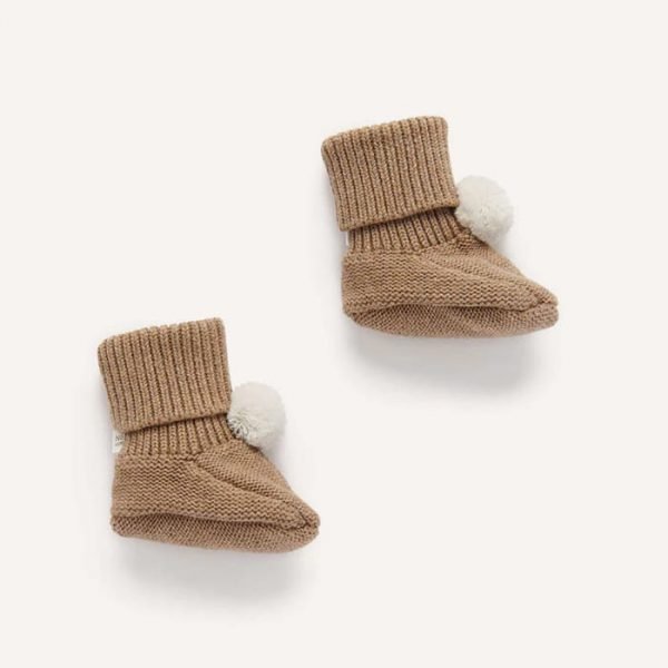 Pom Pom Booties